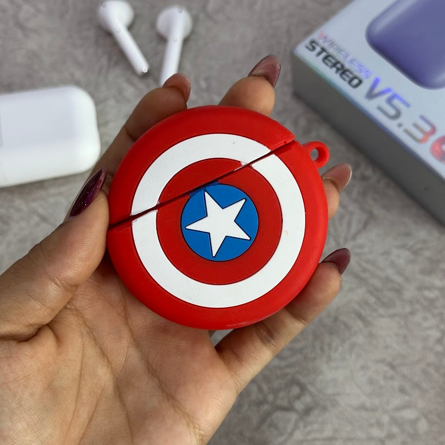 P capitan america AirPods serie 1/2
