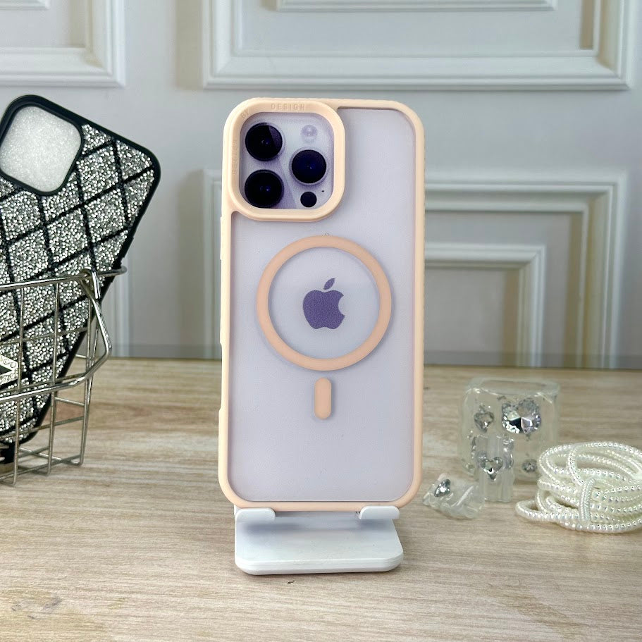 Mags antideslizante rosa IPH 16 PRO MAX