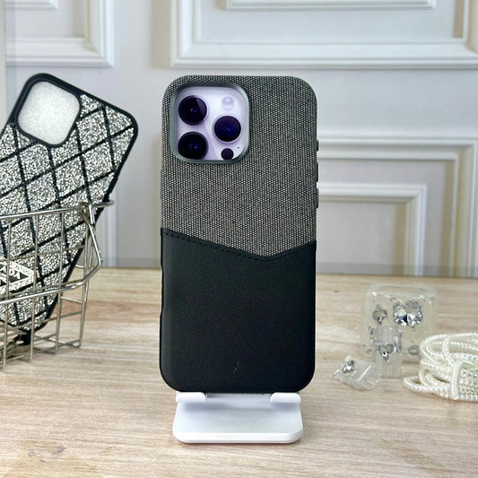 Cuero Tejido Con Magsafe IPH 16 PRO MAX