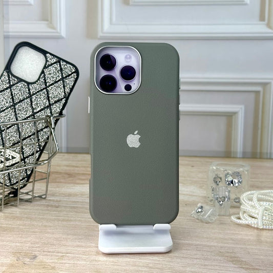 Cuero Gris IPH16 PRO MAX