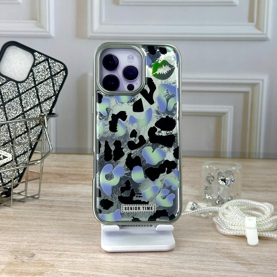 Animal print verde IPH 16 PRO MAX