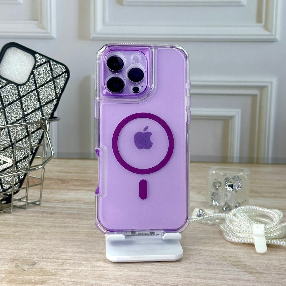 Antigolpes morado IPH 16 PRO MAX