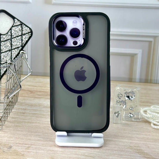 Bordes reforzados morado IPH 15 PRO MAX