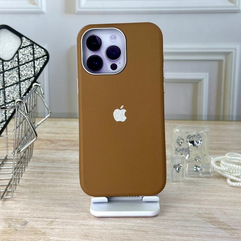 Cuero cafe IPH 15 PRO MAX