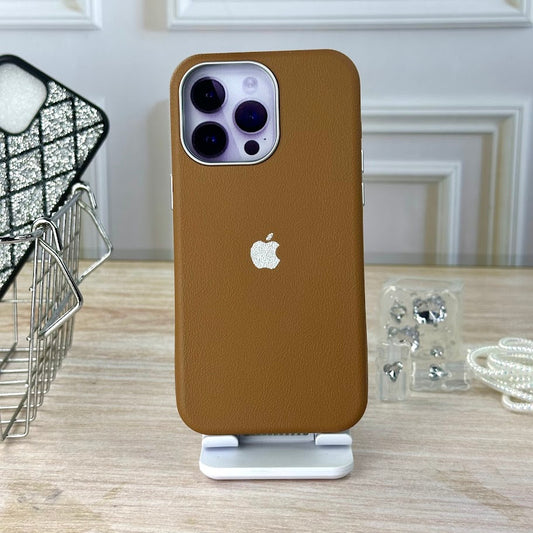 Cuero cafe IPH 15 PRO MAX