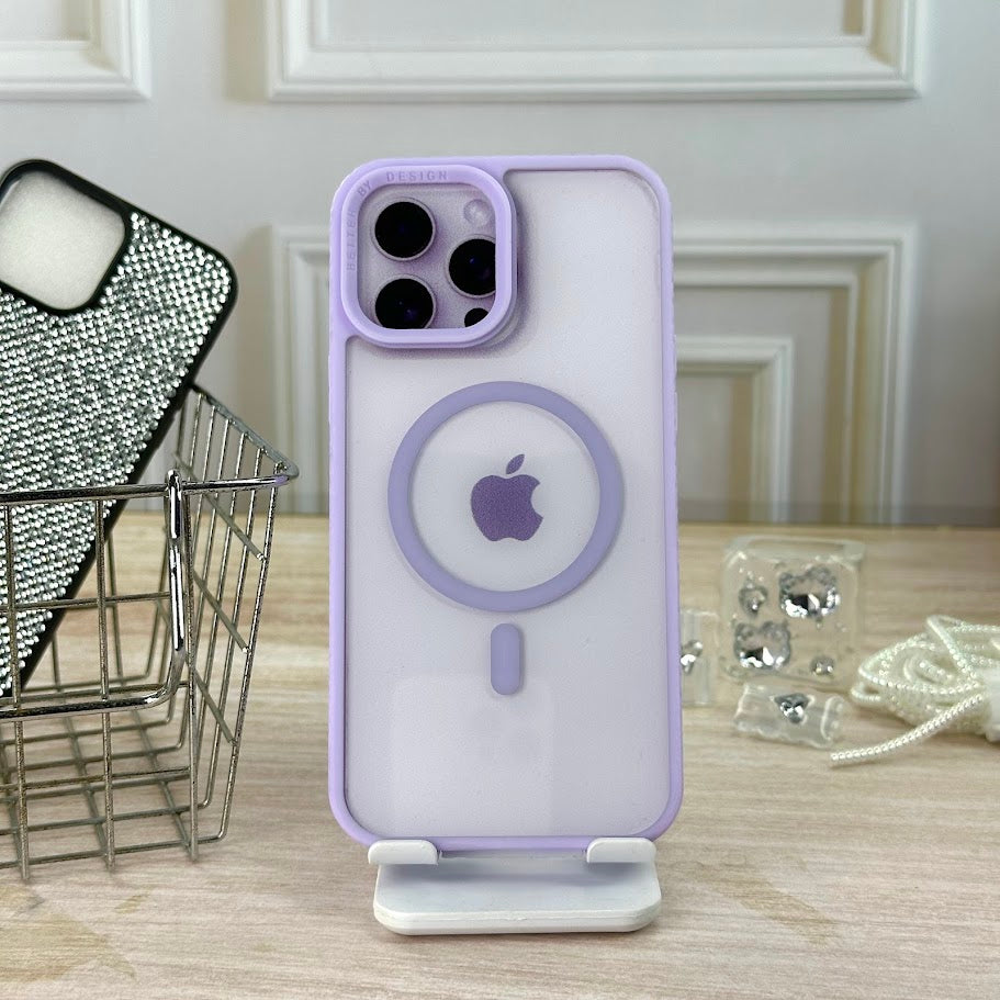 Borde antideslizante lila IPH 12 PRO MAX