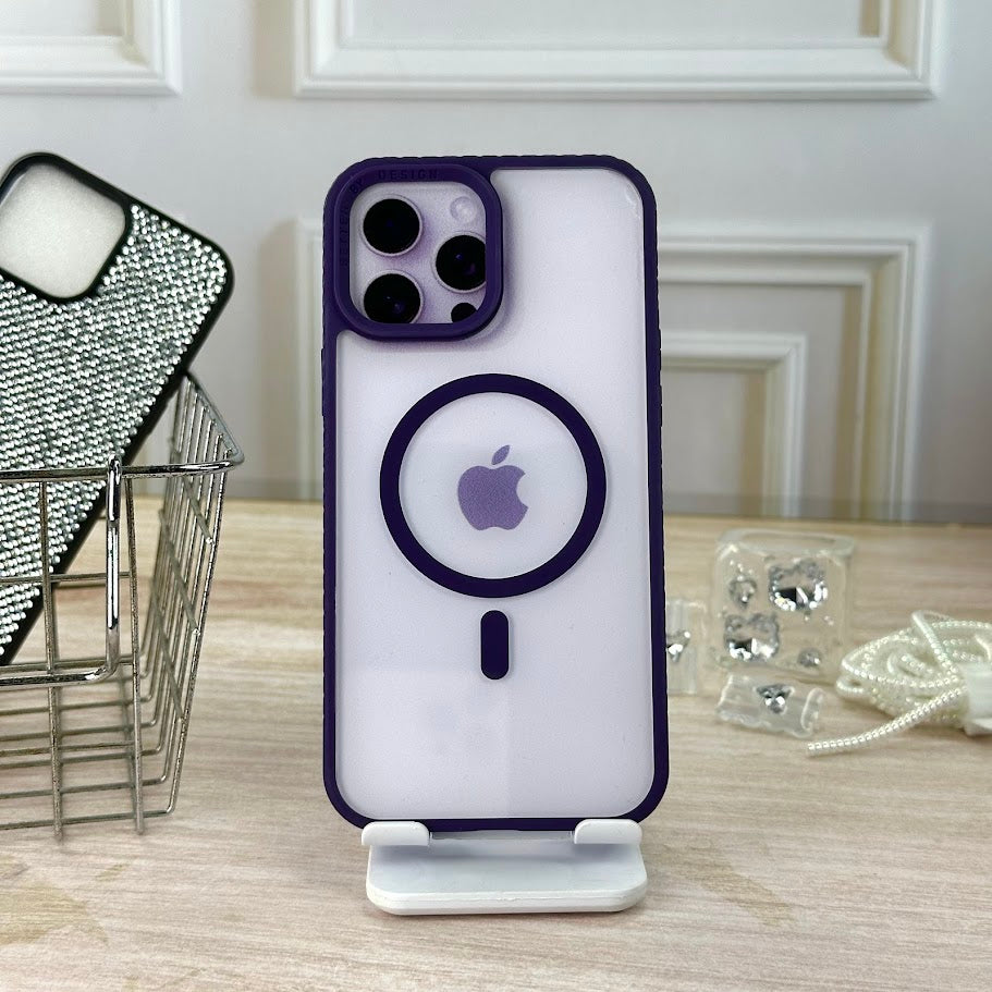 Borde antideslizante morado IPH 12 PRO MAX