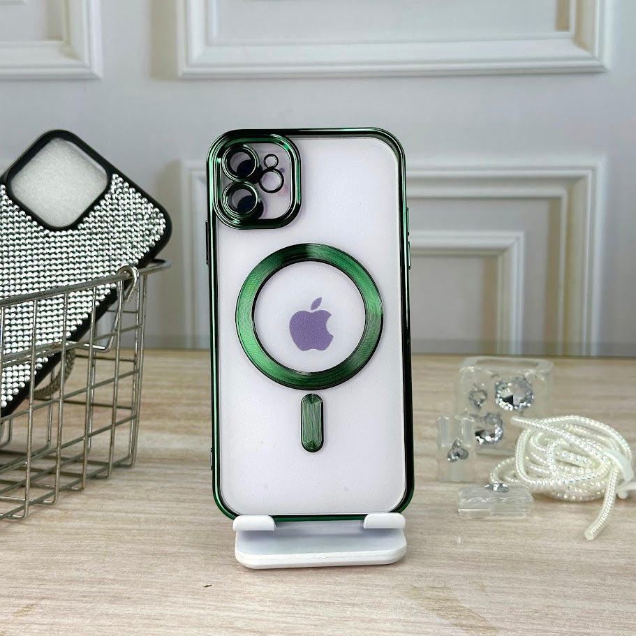 Magsafe metal verde IPH 11