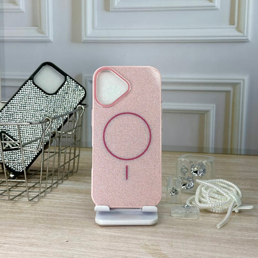 Magsafe brillante rosado IPH 17