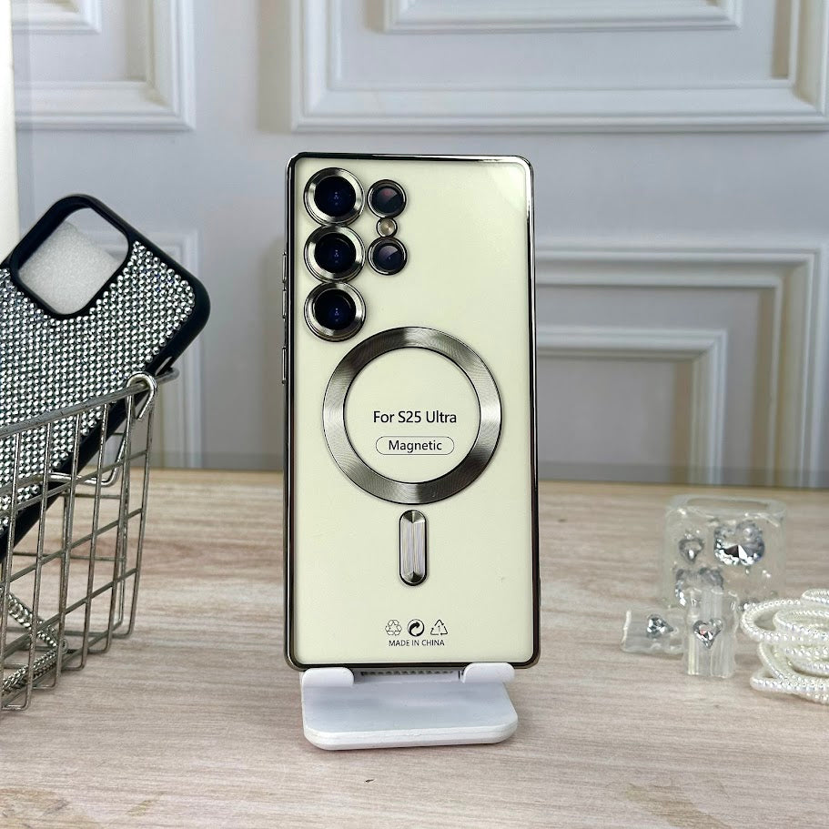 Magnetico plateado SM S25 ULTRA