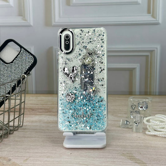 Glitter azul Redmi 9A
