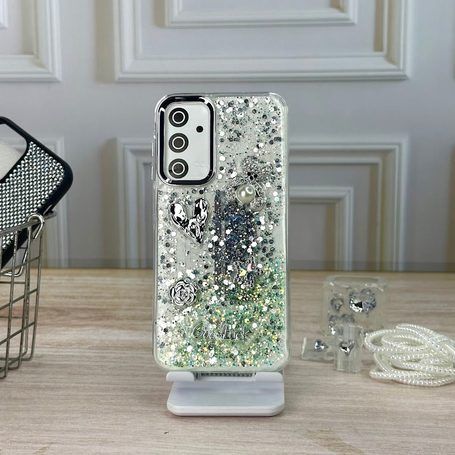 Glitter verde 3D SM A25