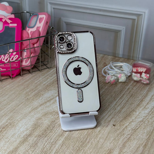 GLITTER MAGSAFE ROSA 13/14