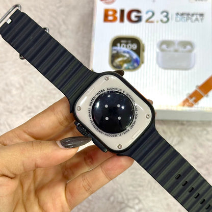 Reloj Inteligente + Audifonos GRATIS + 2 pulsos