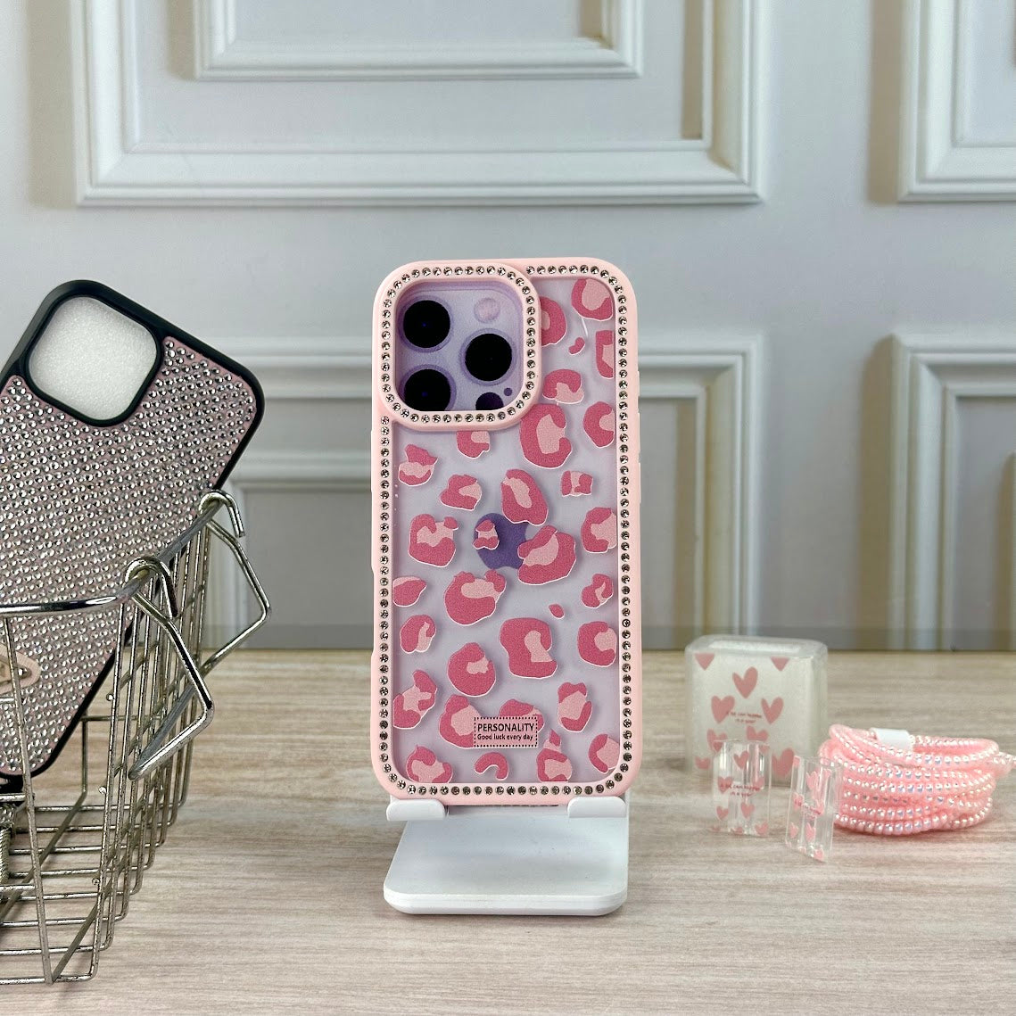 Animal print brillos IPH 13 PRO