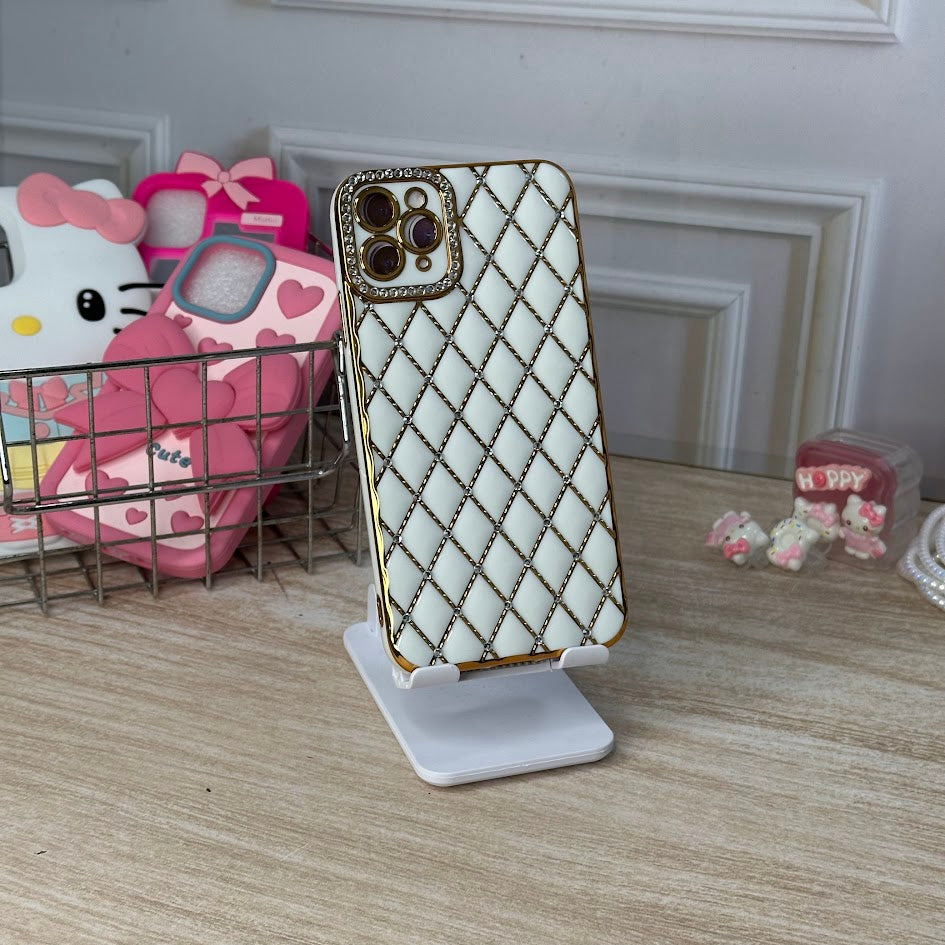 Dorado y plateado IPH 11 PRO MAX