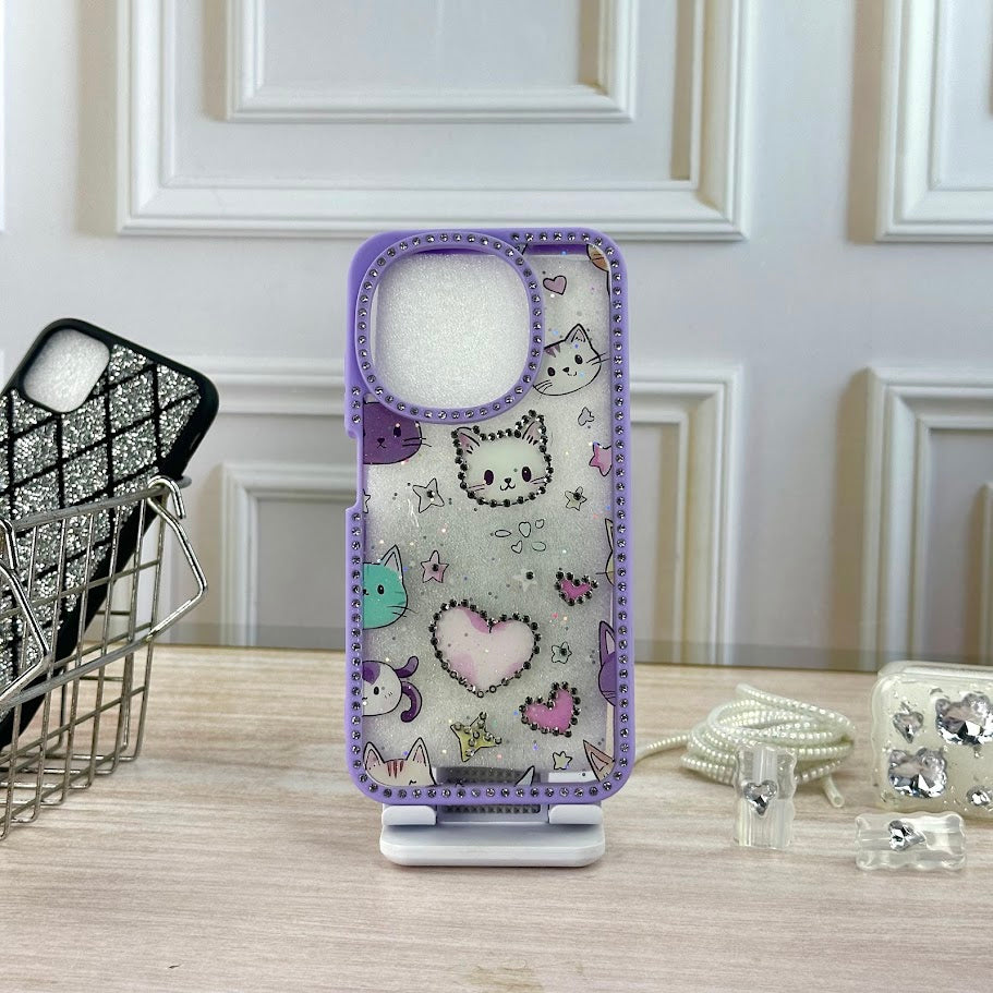 Diamond gatitos TECNO SPARK GO 1