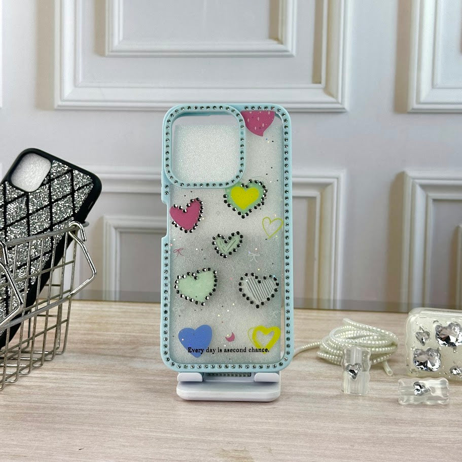 Diamond corazones HONOR 7XC