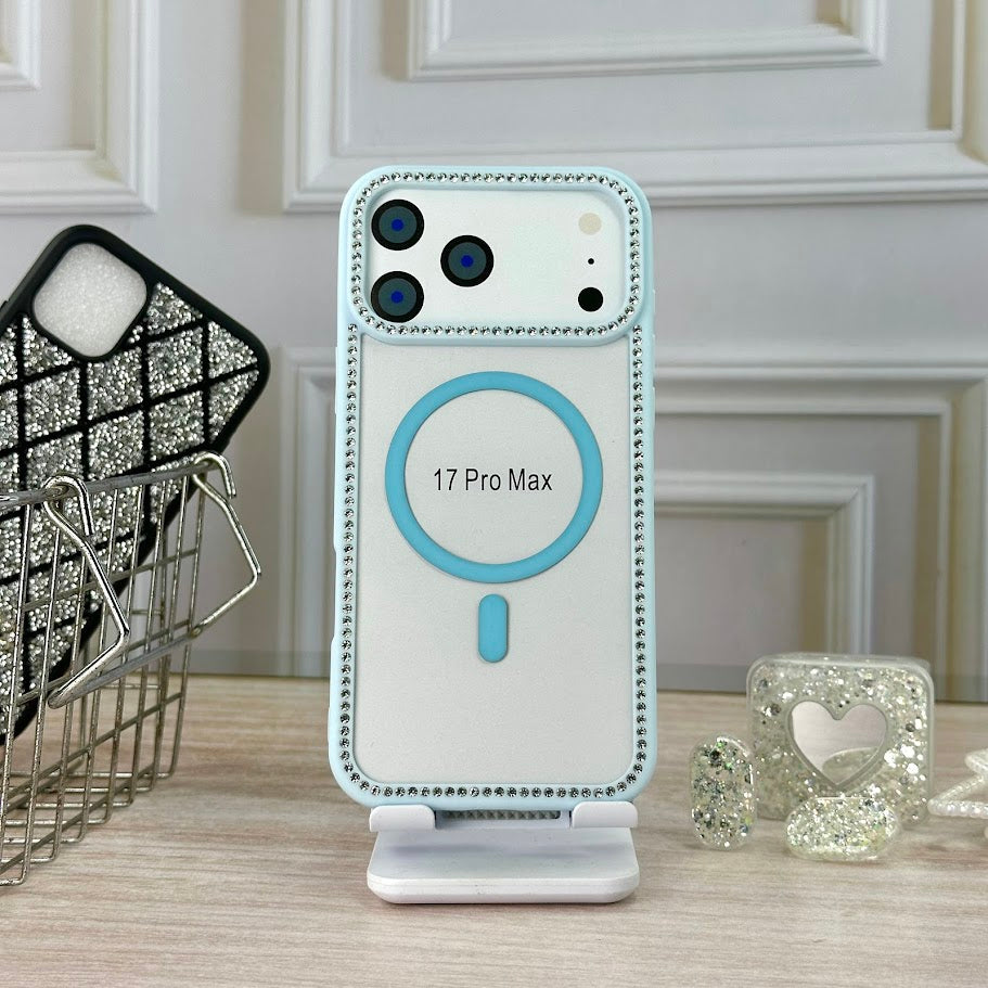 B diamante azul IPH 17 PRO MAX