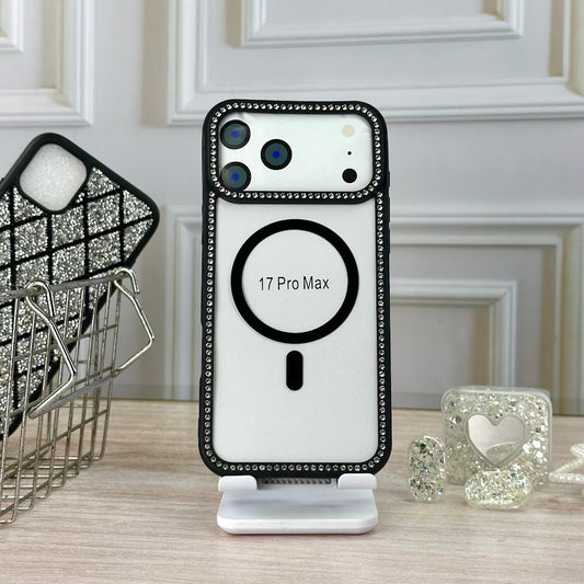 B diamante negro IPH 17 PRO MAX