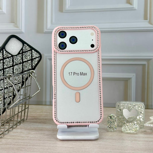 B diamante rosa IPH 17 PRO MAX