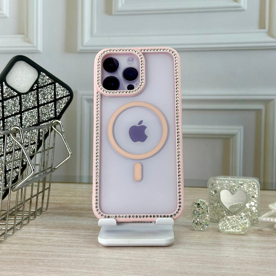 B diamante rosa IPH 12 PRO MAX