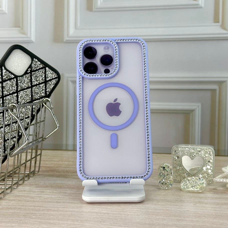 B diamante lila IPH 12 PRO MAX