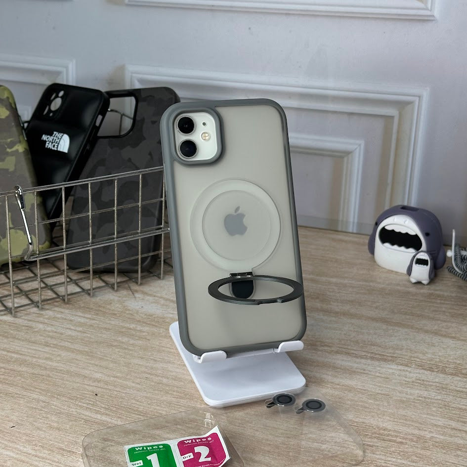 Combo magsafe humo gris IPH 11