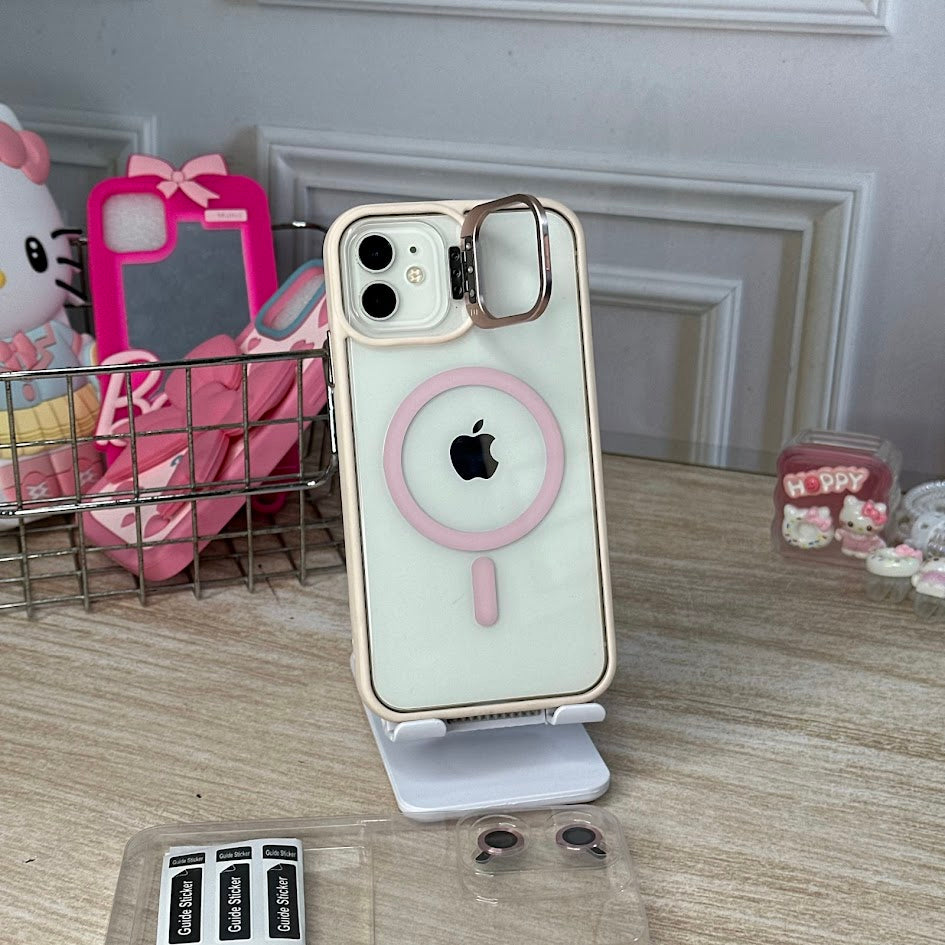 Combo MagSafe rosa IPH 11