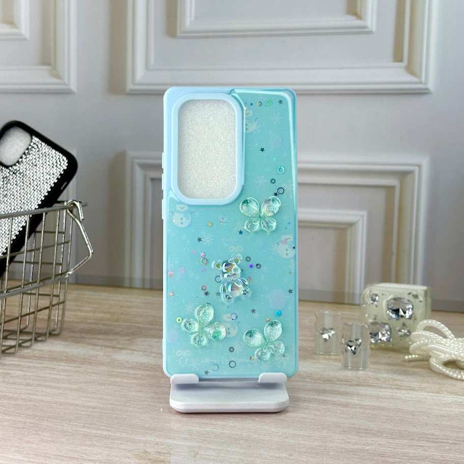 Flores azules INFINIX HOT 50 PRO PLUS