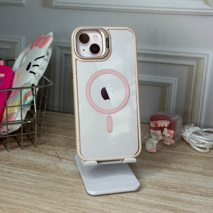 combo MagSafe rosas iph 14/15 plus
