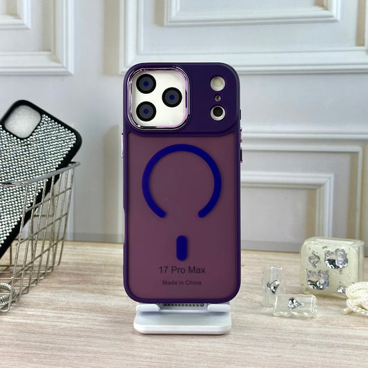 Case humo morado IPH 17 PRO MAX