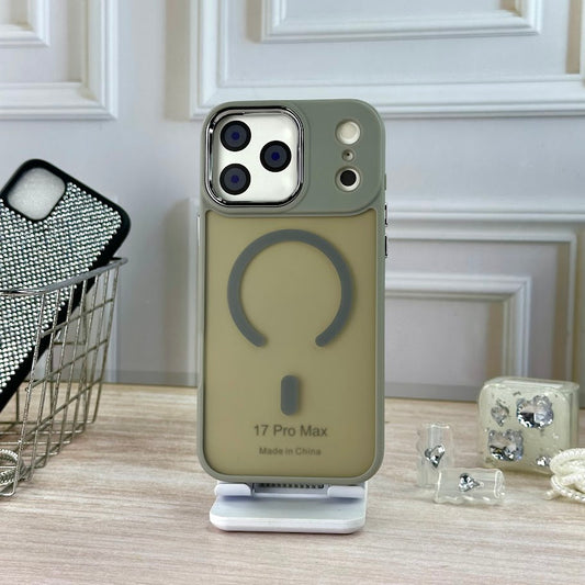 Case humo gris IPH 17 PRO MAX