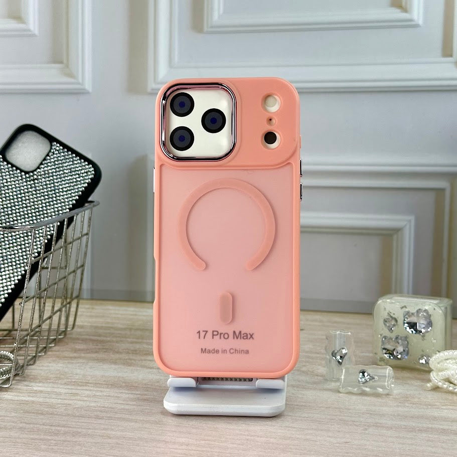 Case humo rosa IPH 17 PRO MAX