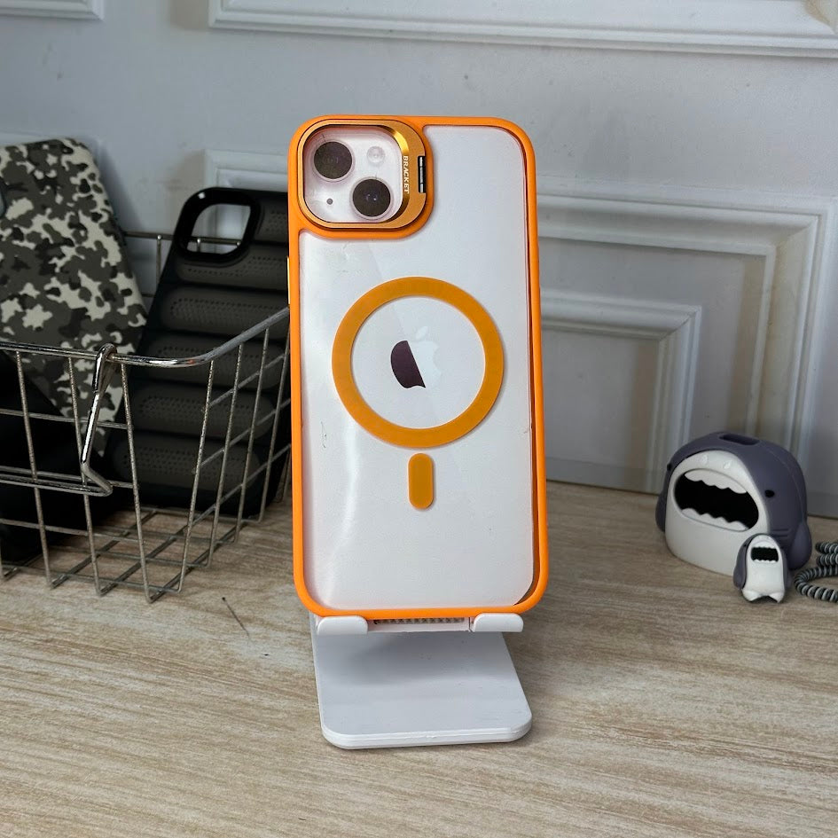 Combo magsafe naranja IPH 14/15 PLUS