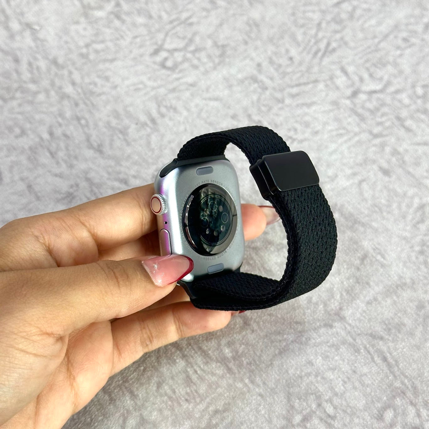 Manilla imantada negra