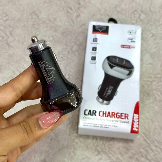 Cargador diamond carro 50W