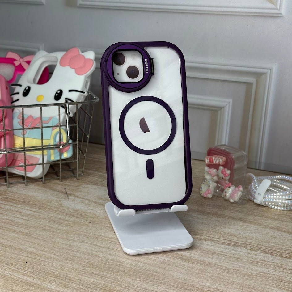 Bunker magsafe morado IPH 15