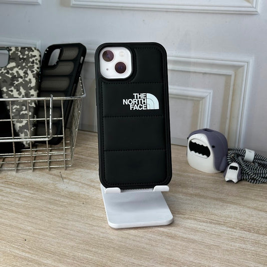 North face negro estilo en cuero IPH 15