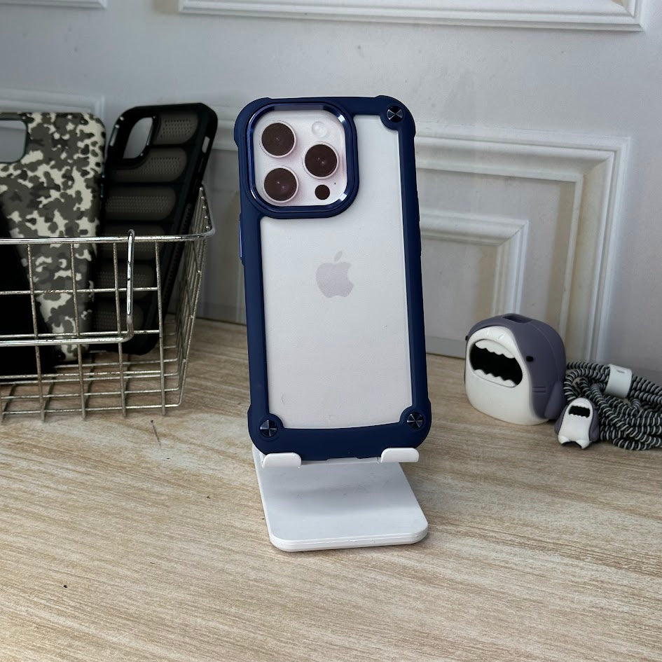 Case bunker azul IPH 15 PRO