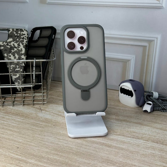 Magsafe humo soporte gris IPH 15 PRO