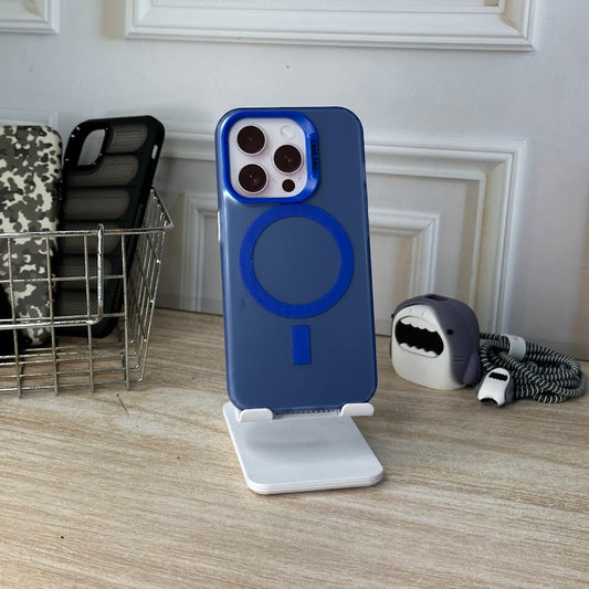 Magsafe neon azul IPH 15 PRO