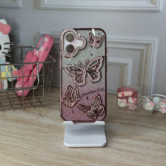 Mariposa brillante rosa IPH 16