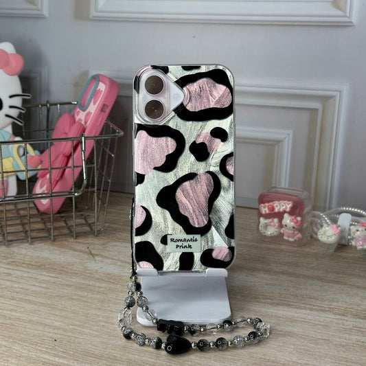 Animal print + strap IPH 16