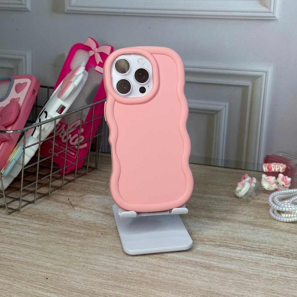 ONDAS PASTEL ROSA IPH 16 PRO