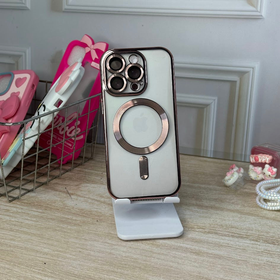 MagSafe borde rosa iph 16 pro