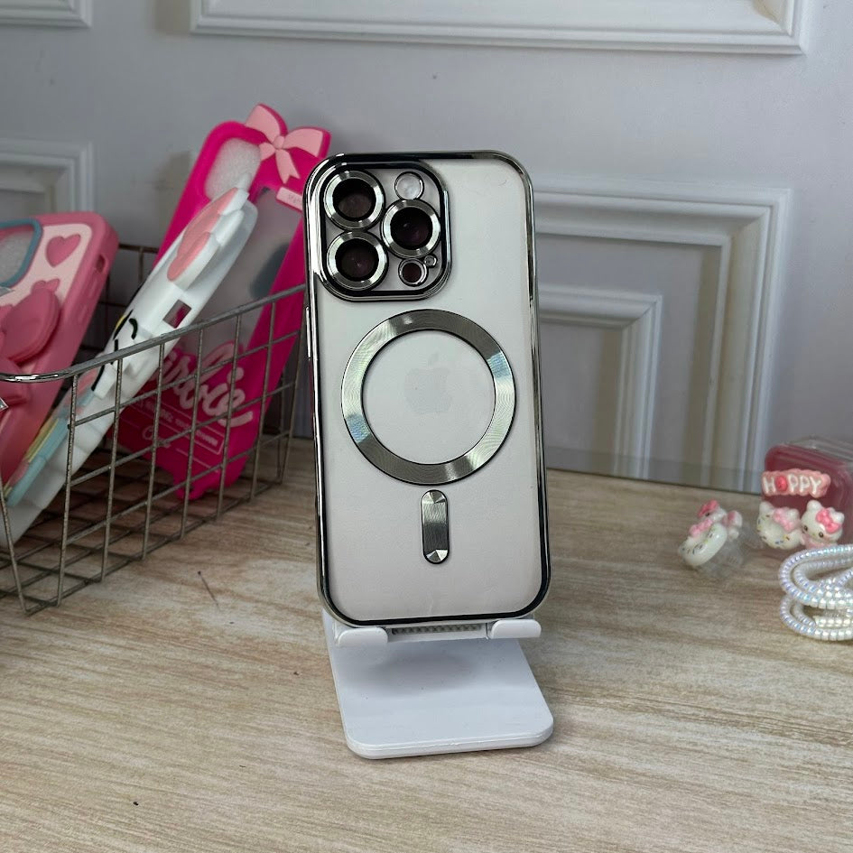 Magsafe borde plateado IPH 16 PRO