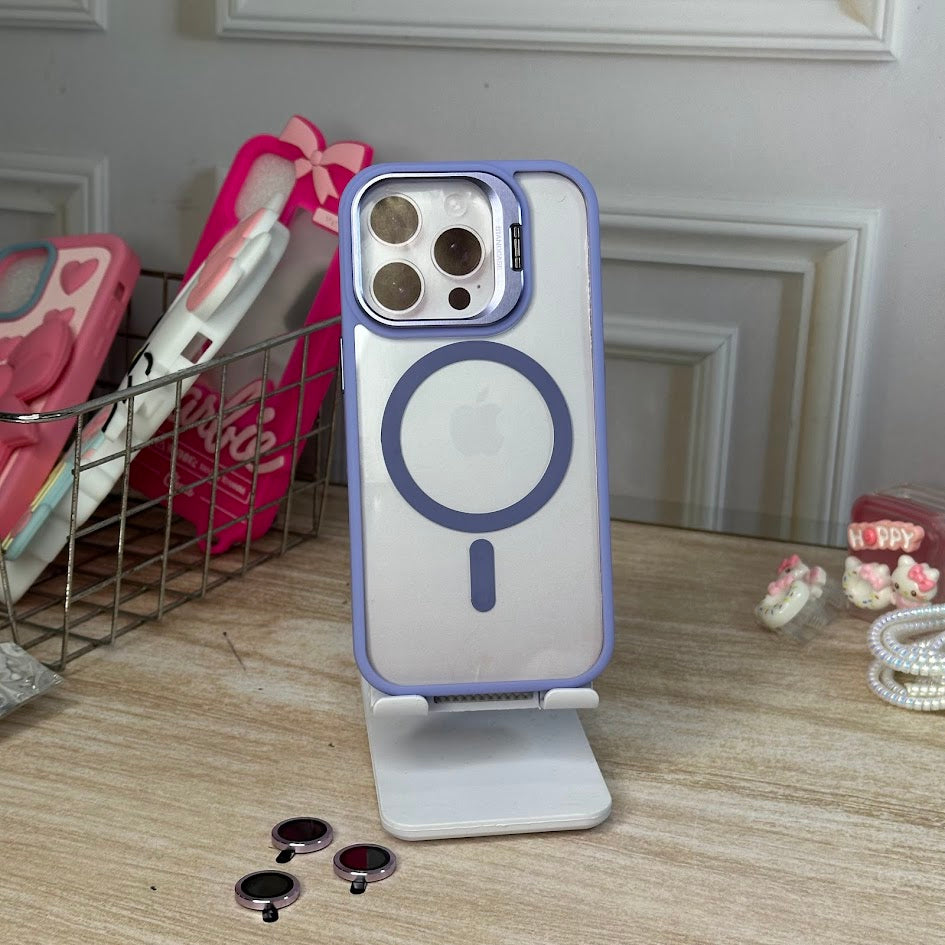 Combo MagSafe lila iph 16 pro