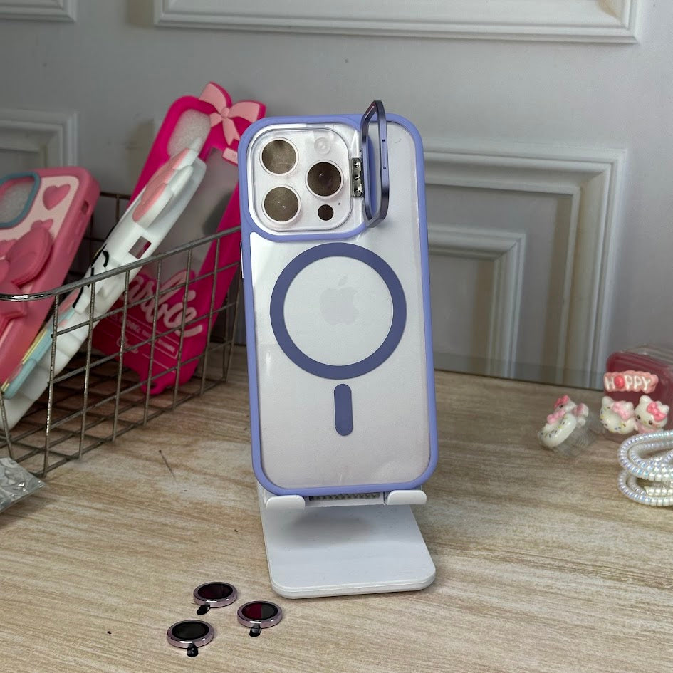 Combo MagSafe lila iph 16 pro