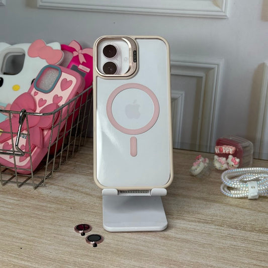 Combo MagSafe rosa IPH 16 PLUS